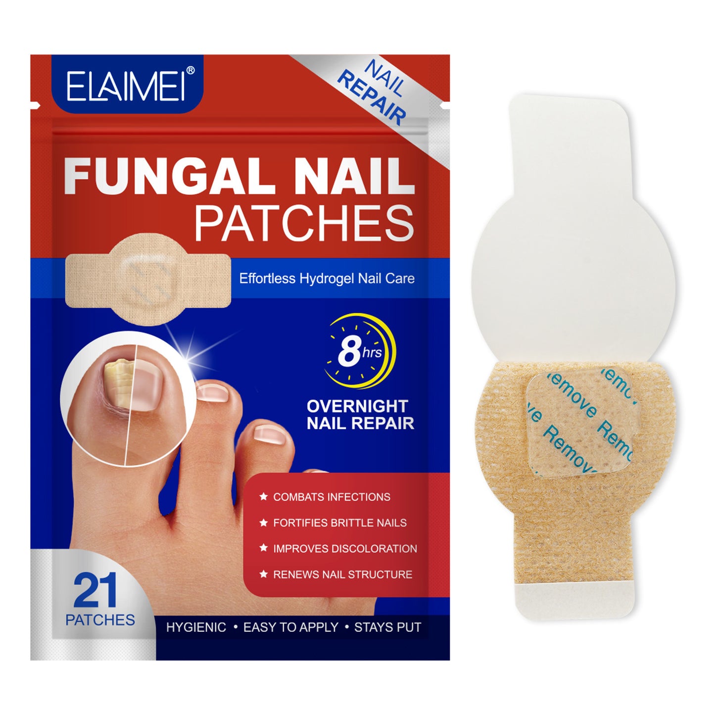 Antibacterial Nail Patch