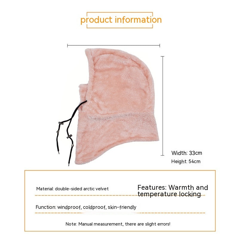 Wind-proof Thickening Scarf Hat