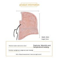 Wind-proof Thickening Scarf Hat